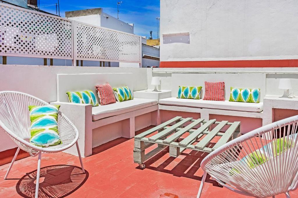 Fam Sevillian Townhouse Villa Sevilla Exterior foto